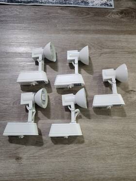 Hht-856-wt W.ac Lighting W.a.c Ser H Low Voltage Track Head 50w Lot Of 5 Read 1st