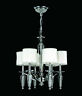 W83132c22 Worldwide Lighting Gatsby Light Tier Chrome Chandelier With 817484018212