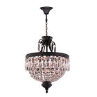 W83357f16-cl Usa Brand Sale Enfield Light Dark Bronze Traditional Crystal Pendant