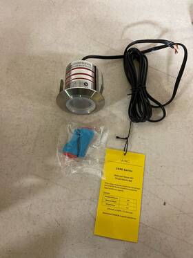2021-27ss Wac Lighting 790576660530 Inch 3 Wide Led 12v Inground Light With Clear Glass