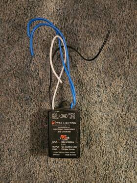En-1275-r-ar Wac Lighting Electronic Transformer 120v - 12v 75w Max