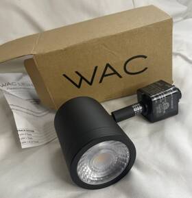 H-8010-30-bk Wac Lighting New Charge Head Led Track Fixture Black