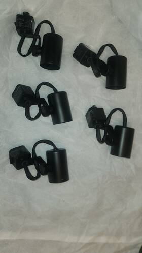 Htk-178 Wac Lighting Track Ht-track 150/50 Watt Max Light Socket Lot Of 5 Blac