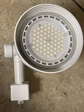 Ltk-730-wt Wac Lighting L Series Line Voltage Track Head 75w White Lightolier