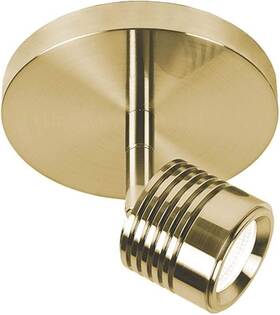 Mo-495-br Wac Lighting Mo495br - Led Vector Monopoint Spot Light In A Brushed Brass