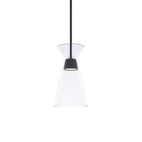 Pd-87214-bk Wac Lighting Pd-87214 Chandra 8 Inch W Led Mini Pendant - Black