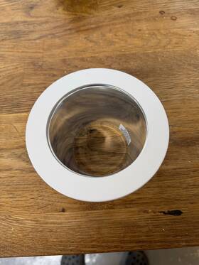 R-421-cl Wac Lighting R-421-cl/wt 4 Inch Round Recessed White Trim