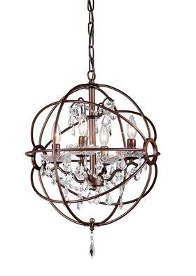Rl8049-32ab Warehouse Of Tiffany Whse Edwards Antique Bronze 32 Inch Chandelier
