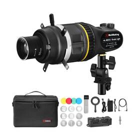 Hl-80bi Wellmaking Optical Snoot Conical Spotlight Attachment Kit Adjustable Focus W