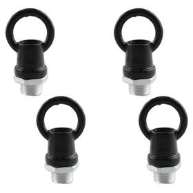 Lfcmce-b4 Welwik 4pcs 10mm Lighting Fixture Chain Metal Chandelier Extension Pendant Lamp F