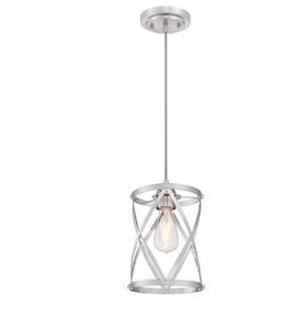 6362300 Westinghouse Isadora 1-light Brushed Nickel Mini Pendant Y170