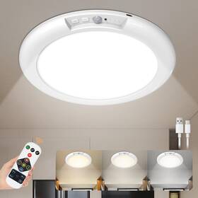 Whitepoplar 614141649341 Rechargeable Motion Sensor Closet Light With Remote - Bat