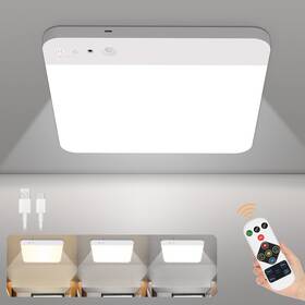 T070s Whitepoplar Rechargeable Motion Sensor Closet Light With Remote - Magnetic Wireless Ceili
