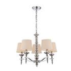 Wi25766 World Imports Jana Collection Polished Nickel Chandelier 773546246033