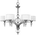 Wi824637 World Imports Bayonne Collection Brushed Nickel Chandelier 0897821003743