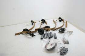 Md1008-5 Widluth Farmhouse 5 Lights Wooden Chandelier Modern 22 Inch Vintage