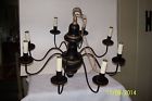 28010 Williamsburg Arms Tavern Repro. Va.metalcrafters " Chandelier 8 Campbell