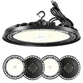 Winwatt 666186932896 Led High Bay Light 240w 12ft Ufo Commercial Lighting Fixture With Isolated Power