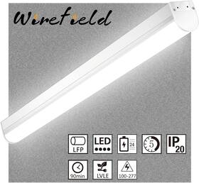 Wirefield 653945455277 Led Emergency 90mins Wraparound Light 3500k/4000k/5000k Adjustable Shop
