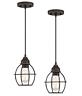 Wisbeam Pendant Lighting Fixture With Oil Rubbed Bronze Finish Hanging
