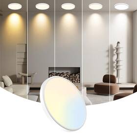 Wkoncldy 721820423953 7.5inch Led Ceiling Lights 5 Colors Selectable 3000k/3500k/4500k/5000k/6000