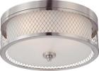 Wol71560 World Of Lite Flush Mounts Light With Brushed 667486328983