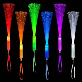 Wdnd211xx Wondrus Glow In Dark Fiber Optic Lights For Kids Bulk-24 Pack Light Up Toys Gifts Go