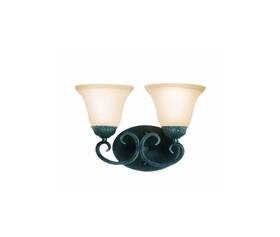 53056-tbk Woodbridge Lighting Jamestown 2-light Bath Fixture Textured Black