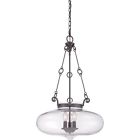Qf1781wt Wstrn Fixture Pendant - Quoizel 3lts Brnz
