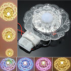 Wvz468662 Unbranded Lotus Crystal Led Ceiling Light Fixture Aisle Hallway Pendant