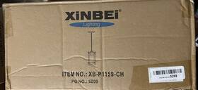 Xb-p1110-ch Xinbei Lighting Pendant Contemporary Hanging Light