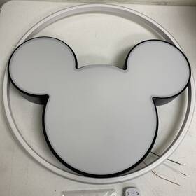 520535 Xindar Led Flush Mount Ceiling Light Mouse Shape Acrylic Kids Room Modern Lamp Fixture