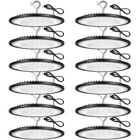 Ufo-150w-12 Yanycn 12 Pack 150w Ufo Led High Bay Lights Ip66 Waterproof 120vac 21000lm 50