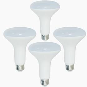 Br30 Yayutelight 712490065949 Led Flood Light 4 Pack 100 Watt Equivalent Soft White 2700k 15w Dimm