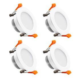 Ygs-tech 713440920752 4pk 2 Inch Led Recessed Downlights 3w 3000k Dimmable With Driver