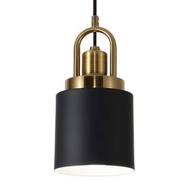 Yhanfengcy 791783519048 Modern Cylindrical Chandelier Black Hanging Light Diameter 5.11 Inch