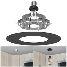 Yiizon R5-6-hei Recessed Can Light Conversion Kit 5 Inch 6 - Upgrade Pendant Hanging Ceiling