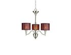 100670321 Yorkton Collection Chandelier17112-024 Satin Hampton 3-light Nickel Bay Hanging