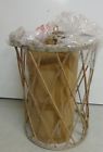 Sc2090-5wc Yosemite Chandelier Cream Decor Wrinkle Finish 5 Brown Lights