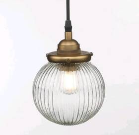 13702 Yosoan 1-light Vintage Kitchen Hanging Pendant Light Fixture Single Hardwire