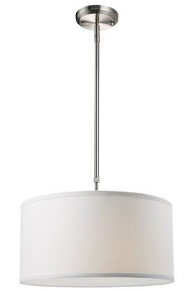 171-16w-c Z-lite - Albion 3 Light Pendant In Metropolitan Style 16 Inches Wide By 8