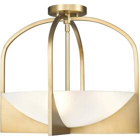 1947sfs-mgld Z-lite Devon Semi-flush Mount Modern Gold