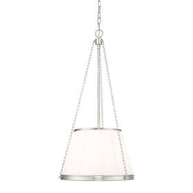 1954p18-bn Z-lite 1954p18 Madeline 5 Light 18 Inch W Pendant - Nickel