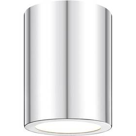 2302f1-ch Z-lite Harley 1 Light 5 Inch Chrome Flush Mount Ceiling