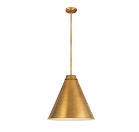 6011p24-rb Z-lite Eaton 1 Light 24 Inch Rubbed Brass Pendant Ceiling Read