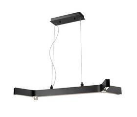 Z-lite 685659080629 Z-lite Arcano 5 Light Pendant Matte Black - 8002-42mb-led