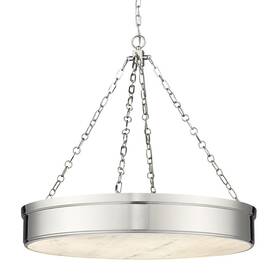Z-lite 685659181388 1944p33-led Anders 3 Light 33 Inch W Led Pendant - Nickel