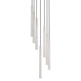 Z-lite 685659204155 919mp24-7r-led Forest 18 Inch W Chandelier - Nickel
