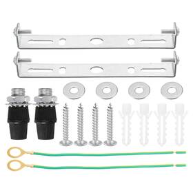 Zaplyte 746453583782 2 Sets Ceiling Light Plate 125x20x15mm Lighting Fixture Mounting Bracket