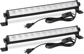 Zhpingmx 445053919924 2 Pack 24w Led Shop Light Plug In Garage With 6.5ft Cord And On/off Switc Zhpingmx 445053919924 2 Pack 24w Led Shop Light Plug In Garage With 6.5ft Cord And On/off Switc